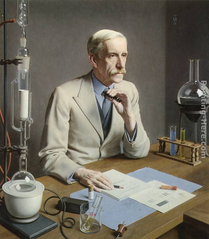 Sir Frederick Gowland Hopkins painting - Meredith Frampton Sir Frederick Gowland Hopkins art painting